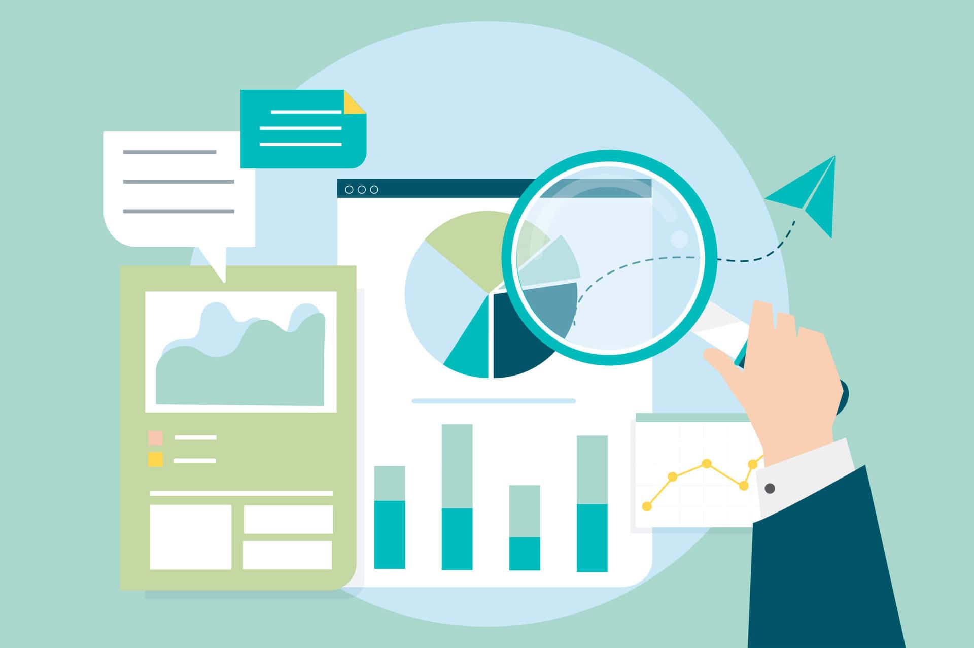 Business performance analysis with graphs