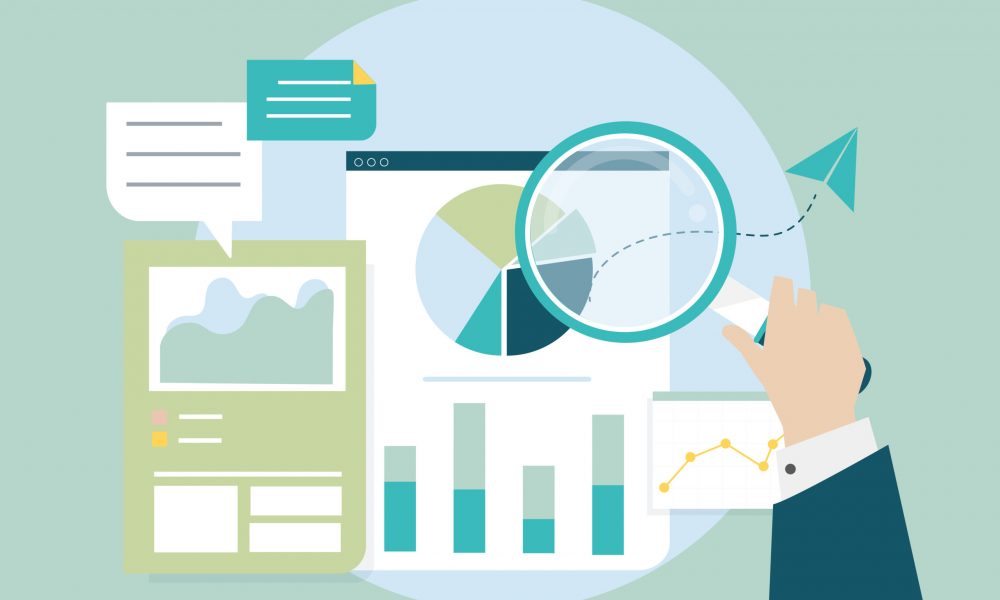 Print Business performance analysis with graphs